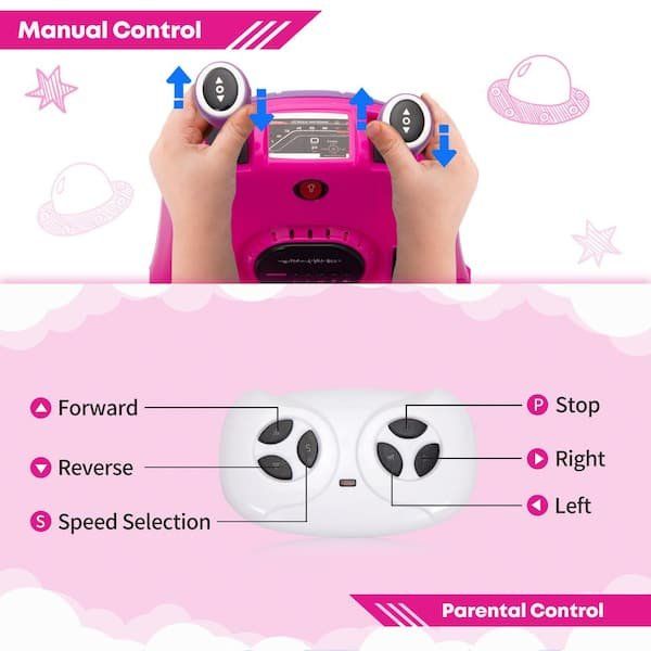 TOBBI
12-Volt Kids Ride on Bumper Car with Remote