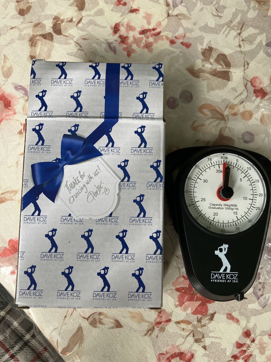New Dave Koz Luggage Scale & Tape Measure