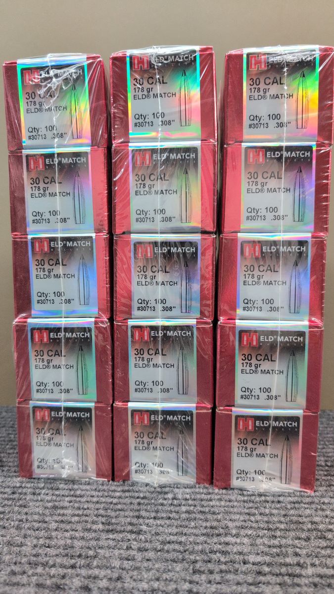1500 HORNADY .308 178 ELD MATCH