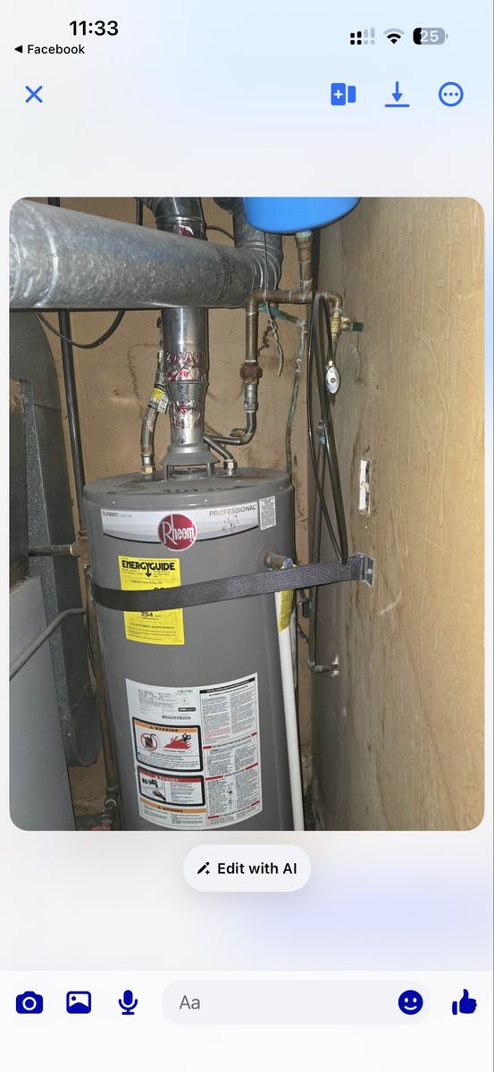 Rheem Water Heater new and used, text me for more info *will sell and install for a better price then anyone else!