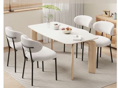 Set of x4 upholstered kitchen chairs!! New in box..