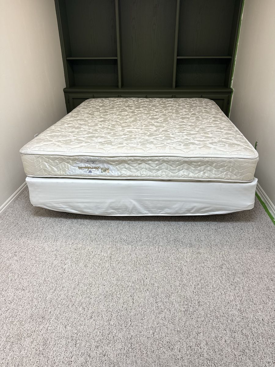 King Size Mattress with Split Box Springs - Great Condition