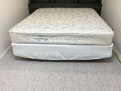 King Size Mattress with Split Box Springs - Great Condition