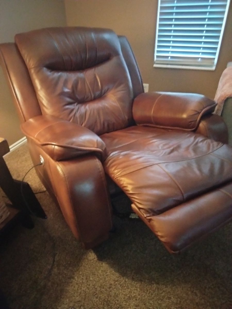 Leather Electric Recliner