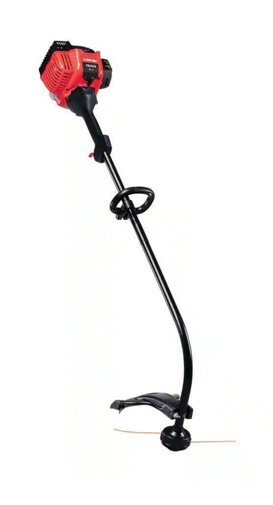 Troy-Bilt TB25CE 25cc 2-Cycle Curved Shaft Gas String Trimmer Weed Wacker