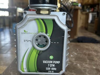 HARVEST RIGHT 7 CFM Vacuum Pump 115V 60Hz 2TW-3C - Excellent Condition