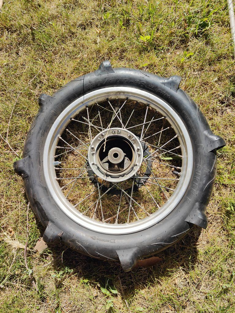 Honda CRF230 Rear Wheel with CST Paddle Tire 110/100-18