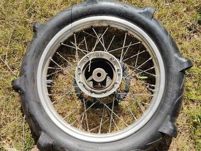 Honda CRF230 Rear Wheel with CST Paddle Tire 110/100-18