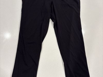 Cremieux Performance Black 5-Pocket Stretch Casual Pants 33x30