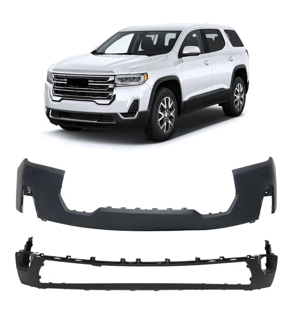 20 21 22 Acadia Front Bumper Set W/out Sensor Hole