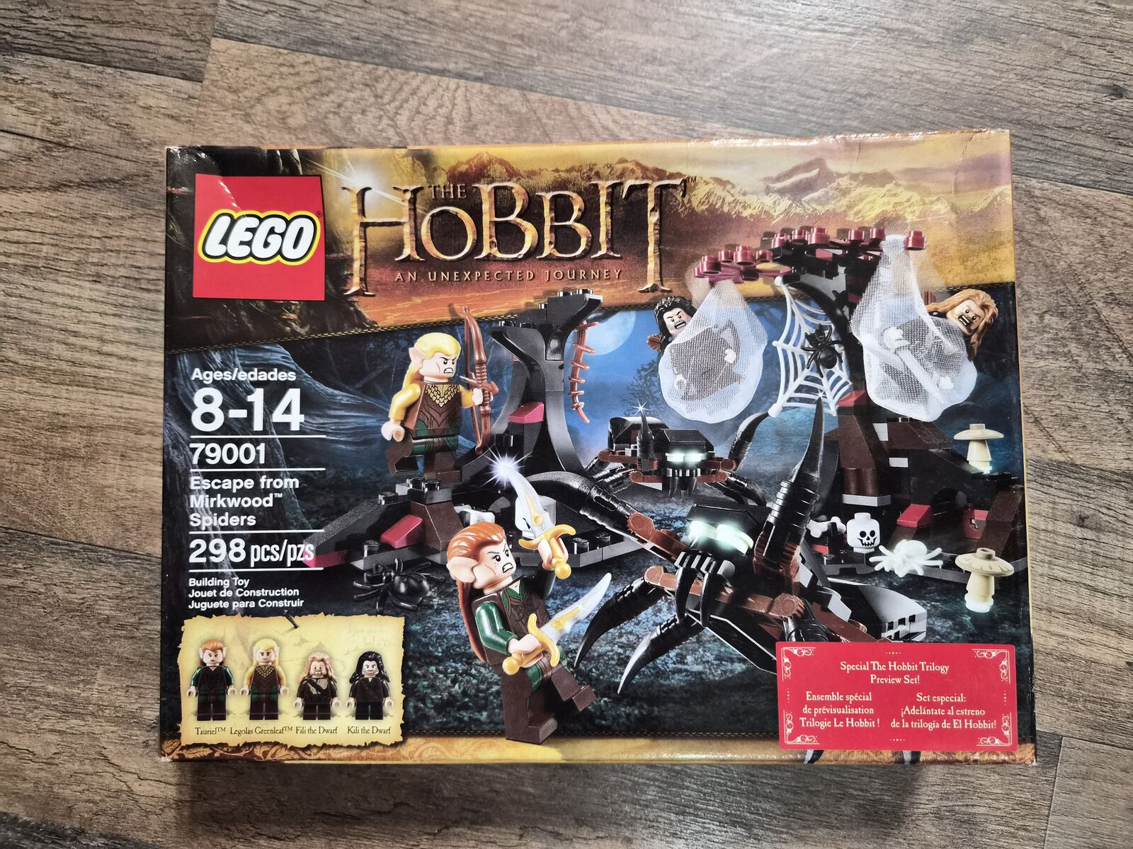 NIB Escape From Mirkwood Spiders - 79001