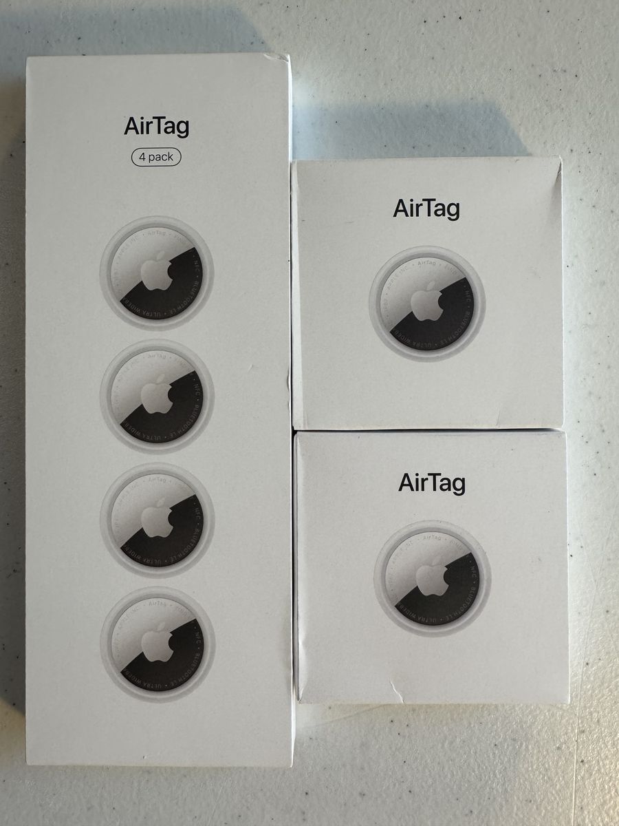 Apple AirTag 2 2nd Generation 2026 Model Pack of 4 Four NEW