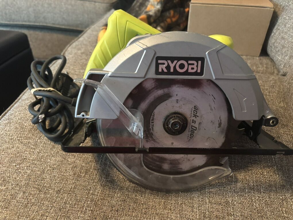 Ryobi C Sb125vn Corded 13amp 7.25 Circular Saw