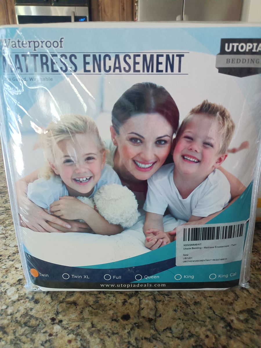 New, Utopia Mattress Encasement