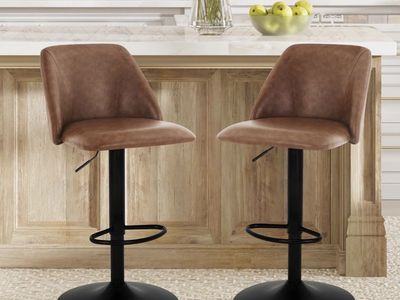 2 - COLAMY 6225 adjustable barstool
