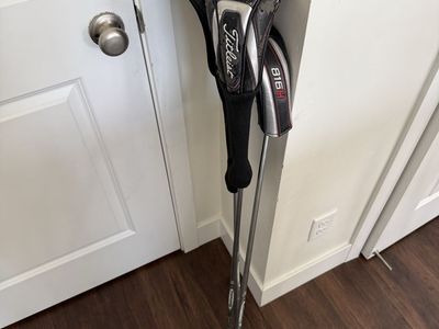 Titleist 915D2 Driver, 915F 3-Wood, 816H1 Hybrid Set | Diamana Stiff Shafts, Midsize Grips