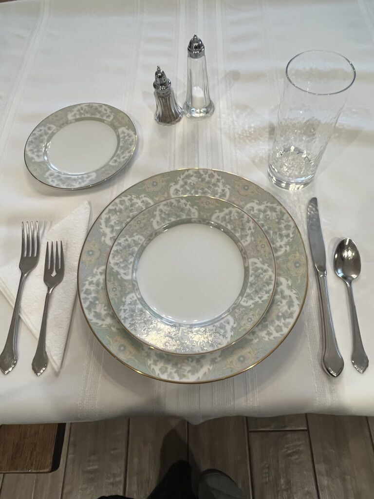 Beautiful set of Sango china