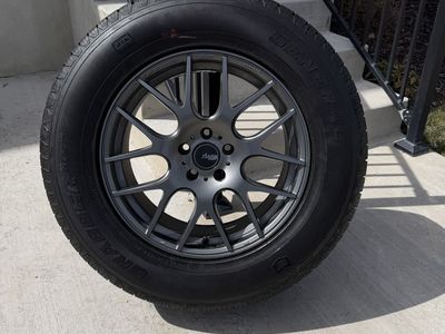 Audi Q8 Rims and Tires 265/65R18 General Grabber