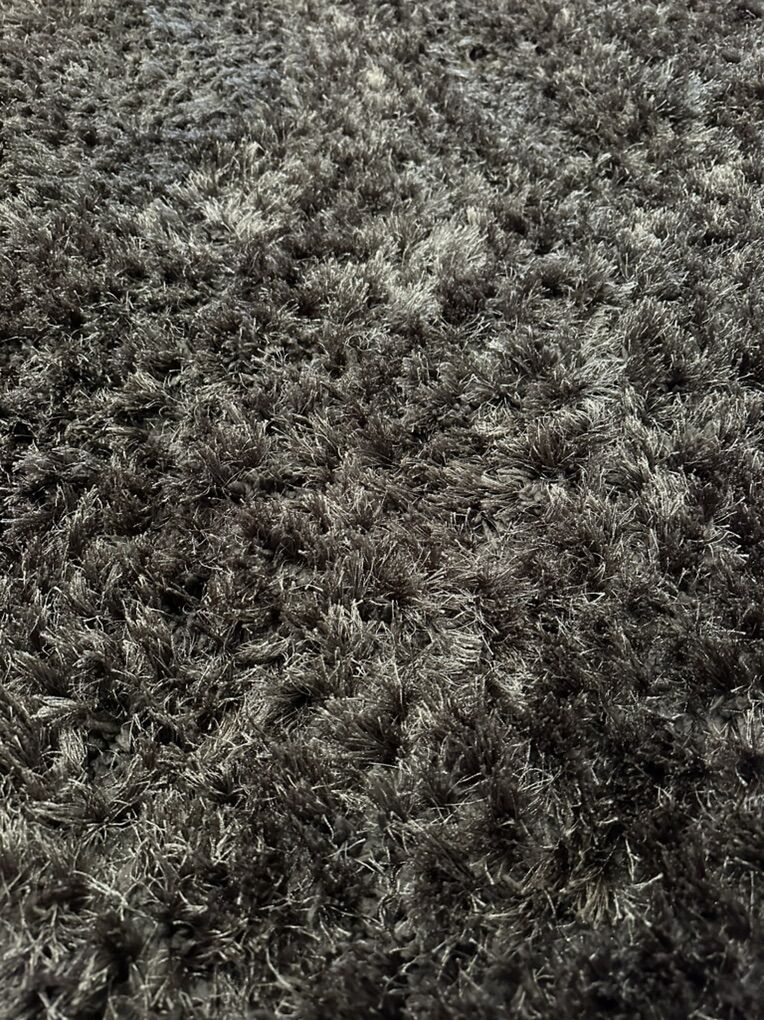 5'x7' shag Rug, Color Chocolate