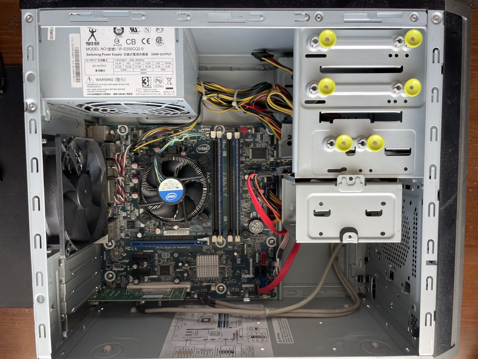 8 gigs ddr3 500gb drive windows server pc