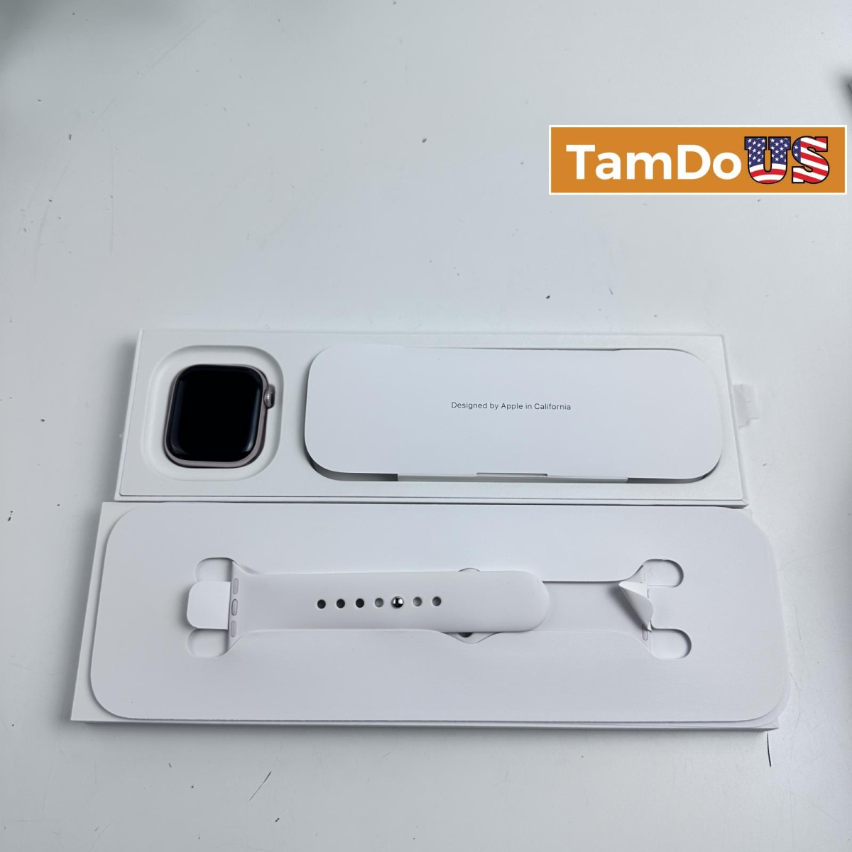 Apple Watch Series 10 (42mm, Rose Gold, Cellular) Blush Sport Band (S/M)