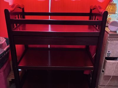 Free wooden changing table