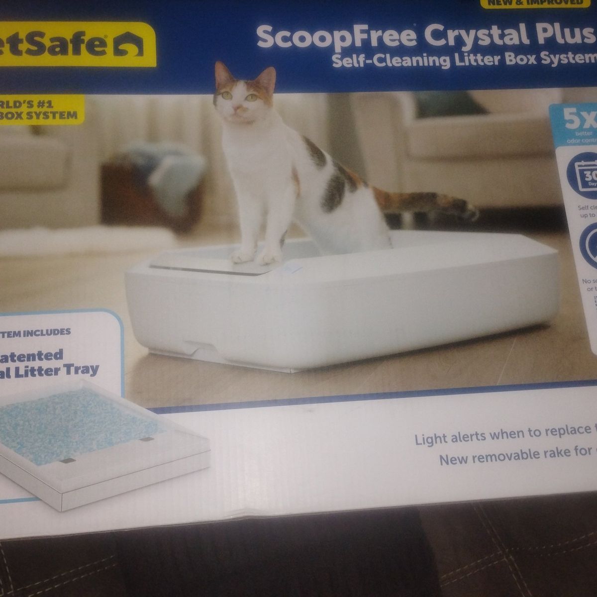 self cleaning litter box