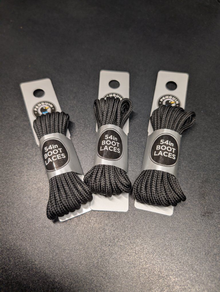 Marketplace Listing: Penguin 54-inch Boot Laces