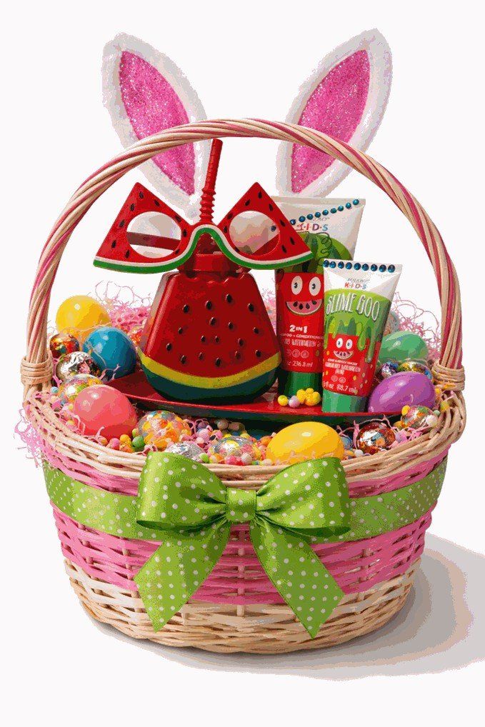 Watermelon Easter Basket