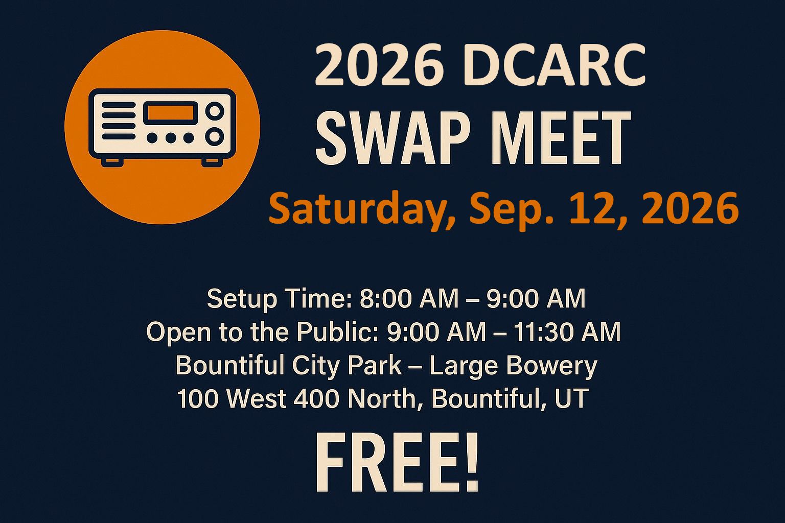 DCARC Ham Swap Meet
