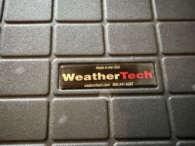 WeatherTech Custom Fit Floor Liners & Cargo Mat for 2018-2024 Toyota Camry Hybrid- Black First Row and Cargo