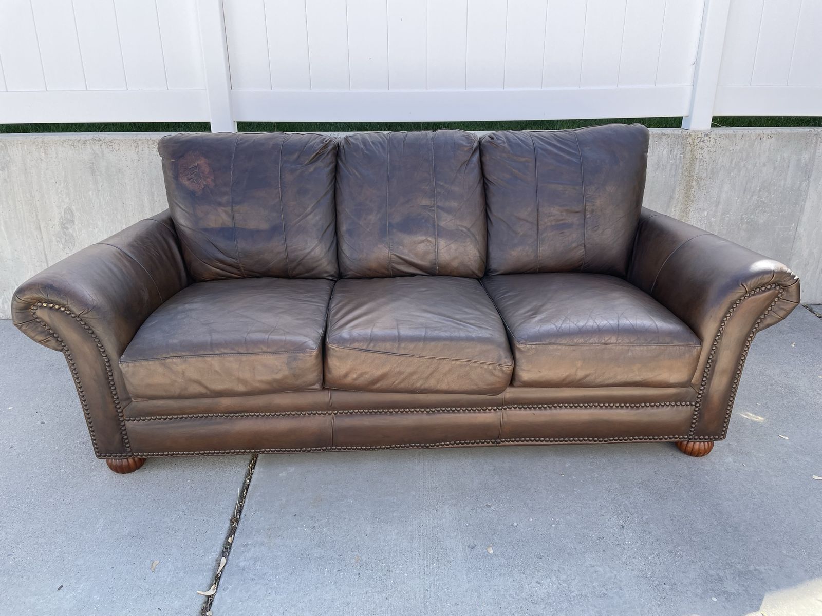 Leather Couch