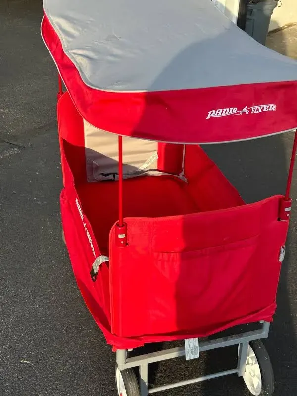 Two seat covered wagon