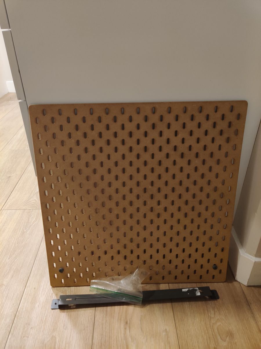 Ikea Skadis Pegboard and accessories