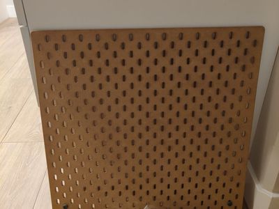 Ikea Skadis Pegboard and accessories