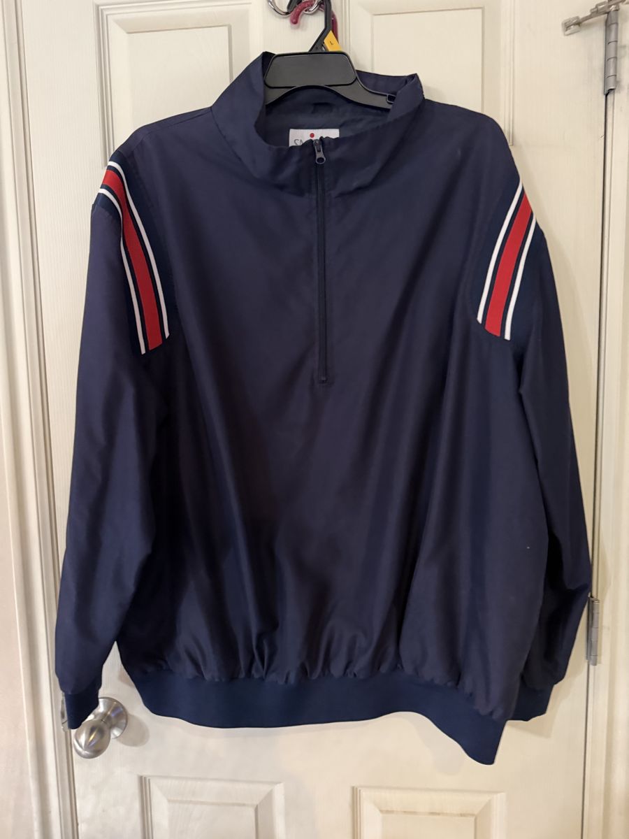 Smitty Navy 1/4 Zip Umpire Jacket