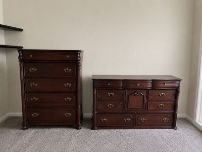 Heavy Duty Dresser, Chest of Drawers, 2 Nightstands.