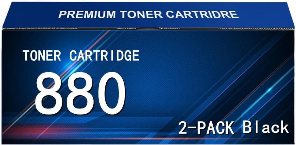 NEW TN880 Toner Cartridge Compatible Replacement Brother HL-L6200DW/L6200DWT/L6250DW/L6300DW/L6400DW/L6400DWT,MFC-L6700DW 2 PACK