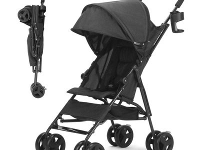 NEW Baby Stroller, Umbrella Stroller with Foldable Pushchair with Adjustable Canopy