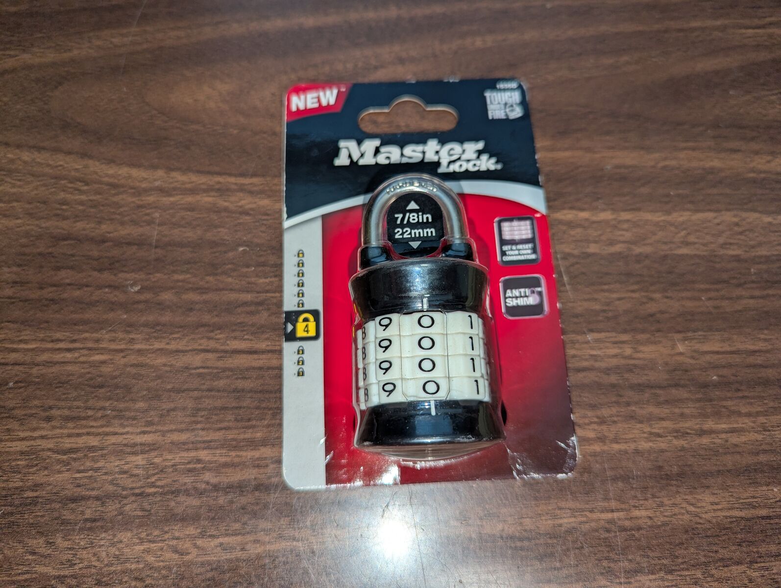 Master Lock Combination Lock #1535D - New