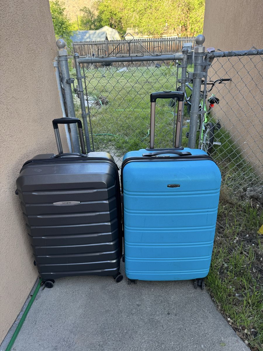 Samsonite and Rockland hard shell luggages 29” Tal