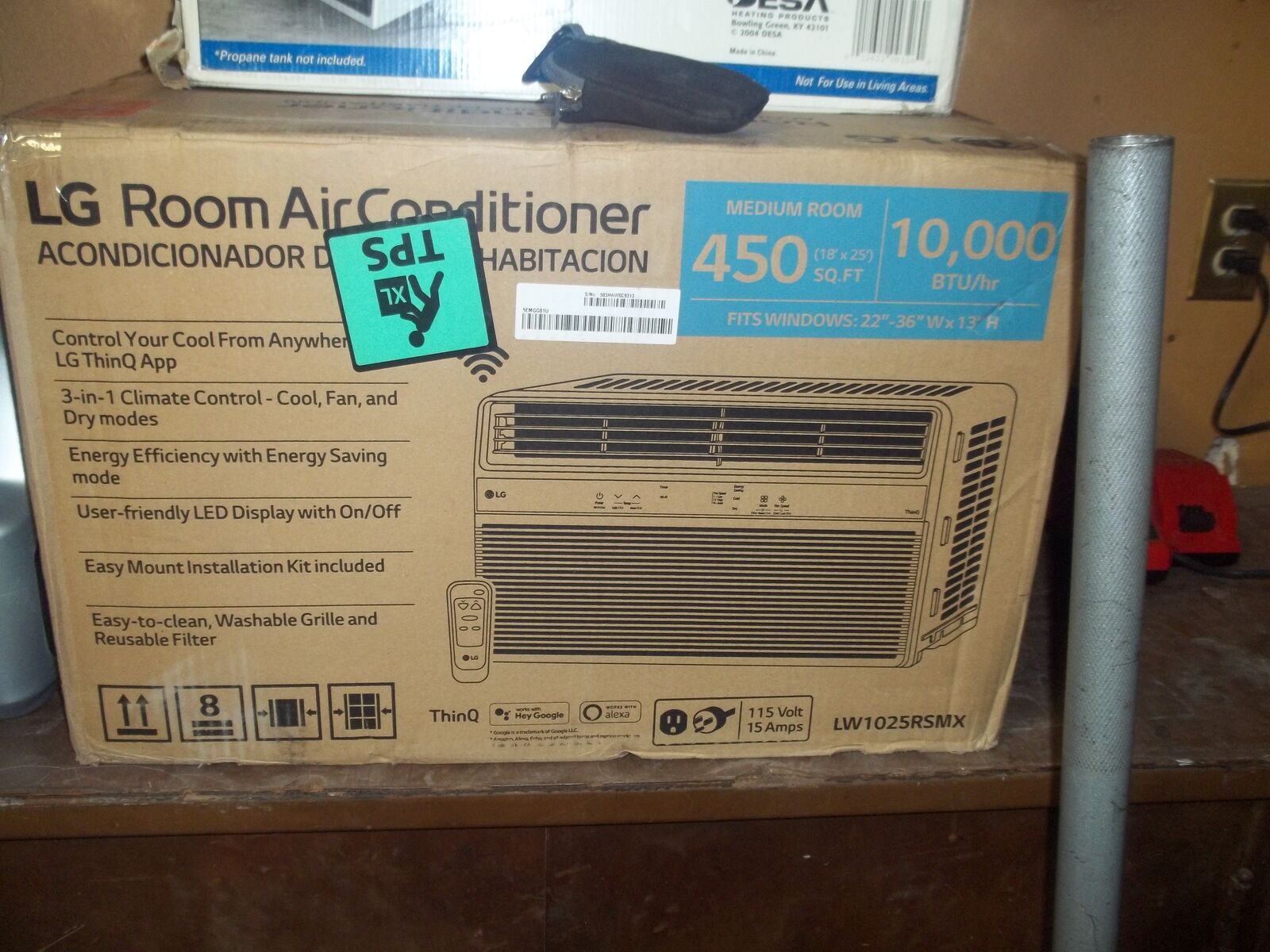 LG 10000 BTU Air Conditioner