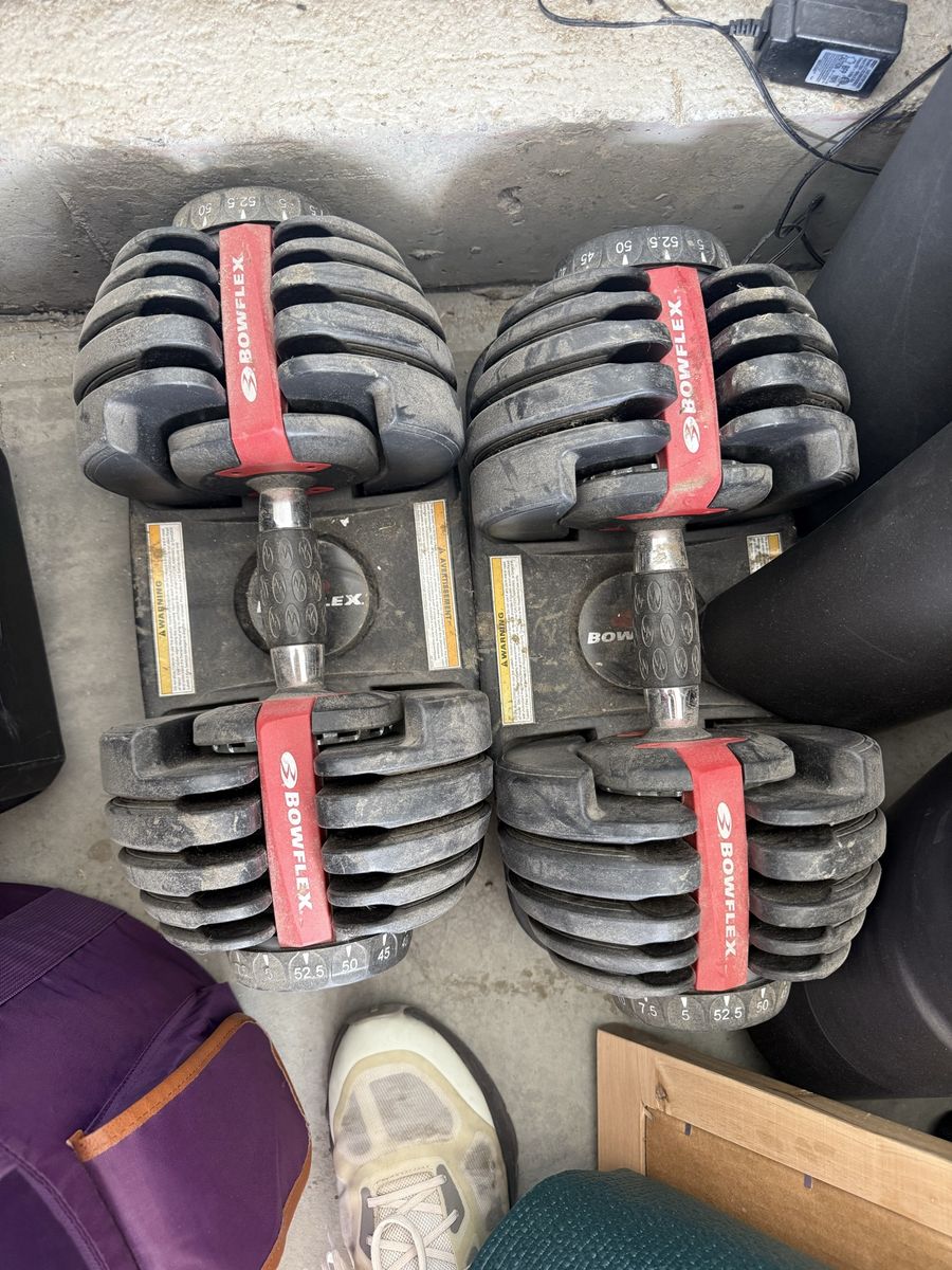 Bowflex adjustable weights