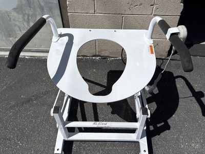 LiftSeat Powered Toilet Lift, White, Medical Aid, Mobility Support, Linak Remote