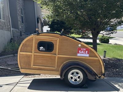 Lightweight Woody Teardrop Camper
