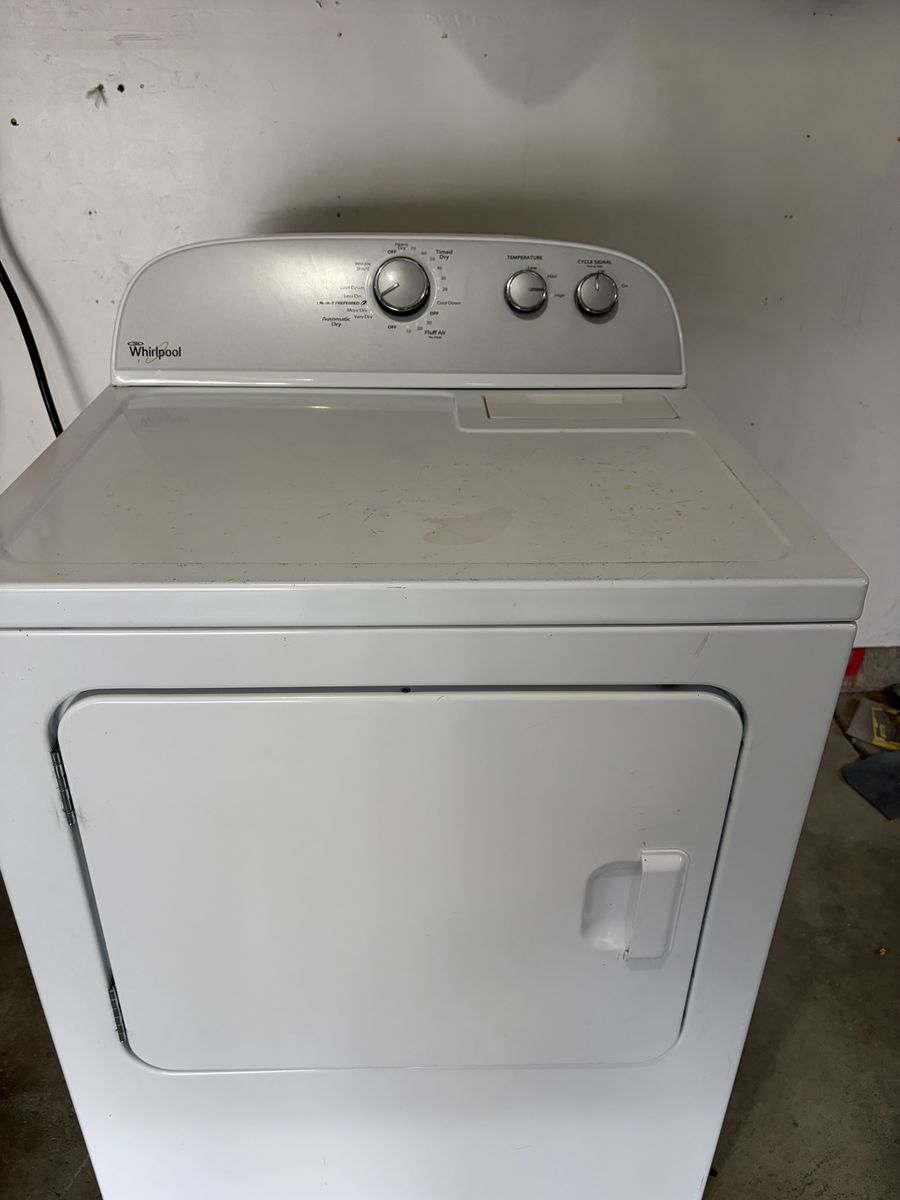 Whirpool Electric Dryer - Large Capacity 7 Cu/ft