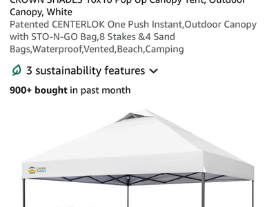 Canopy for camping /parties/weddings