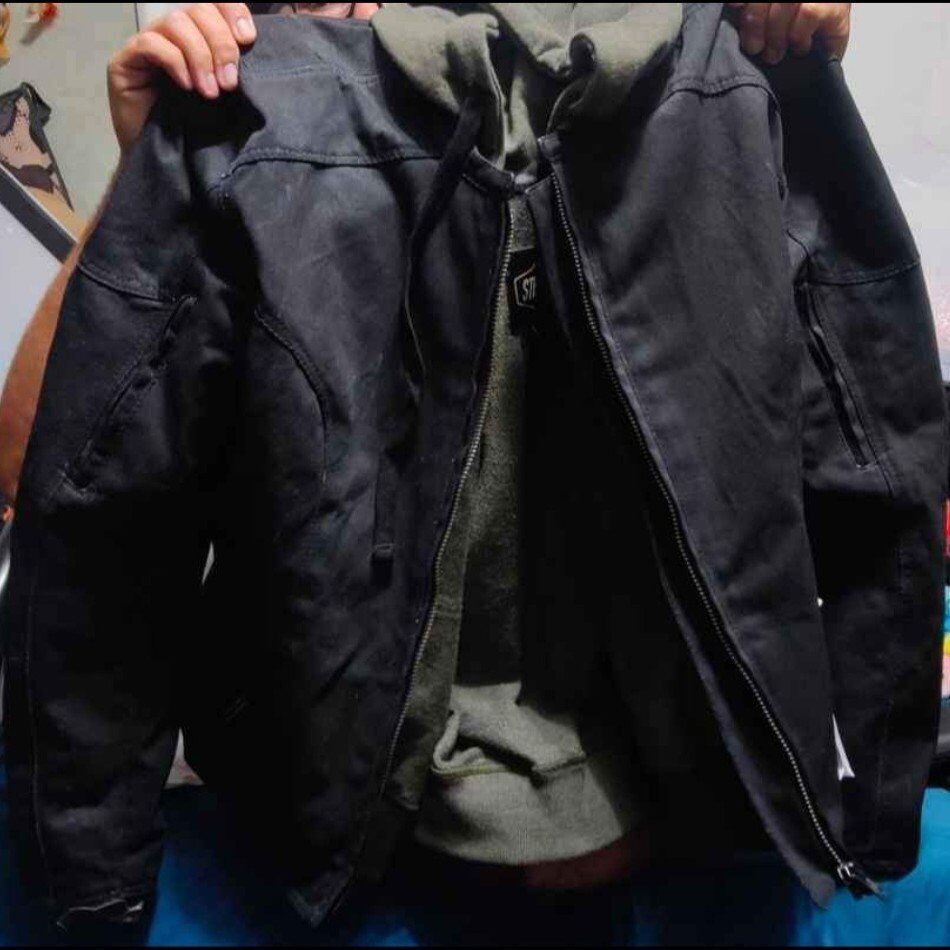 woman's biker jacket