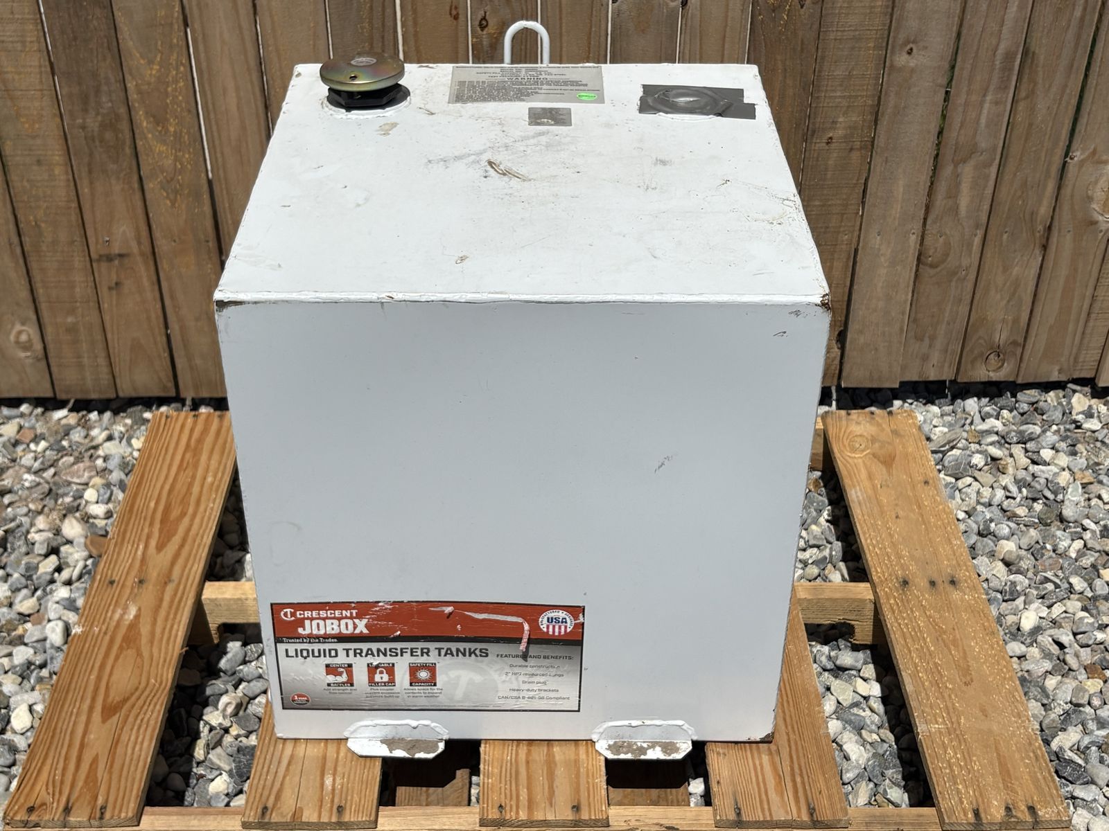 New 50 gallon fuel cell