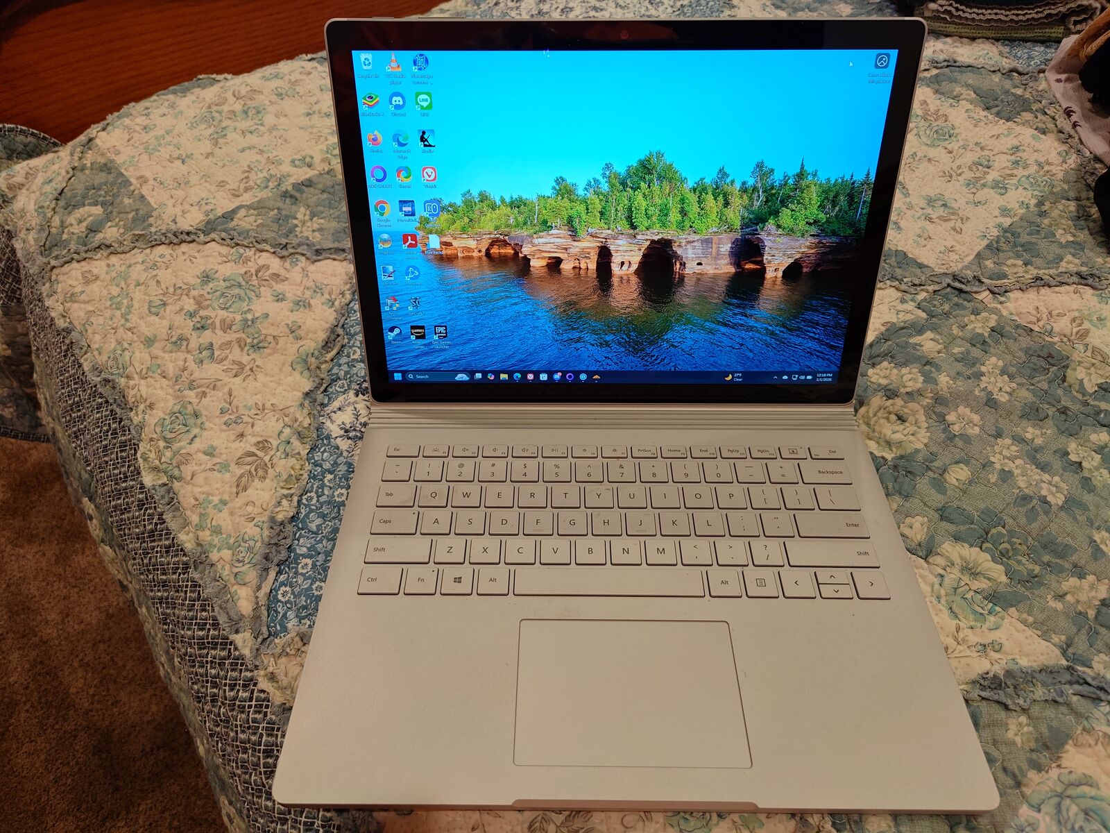 Microsoft Surface Book 3 with dock